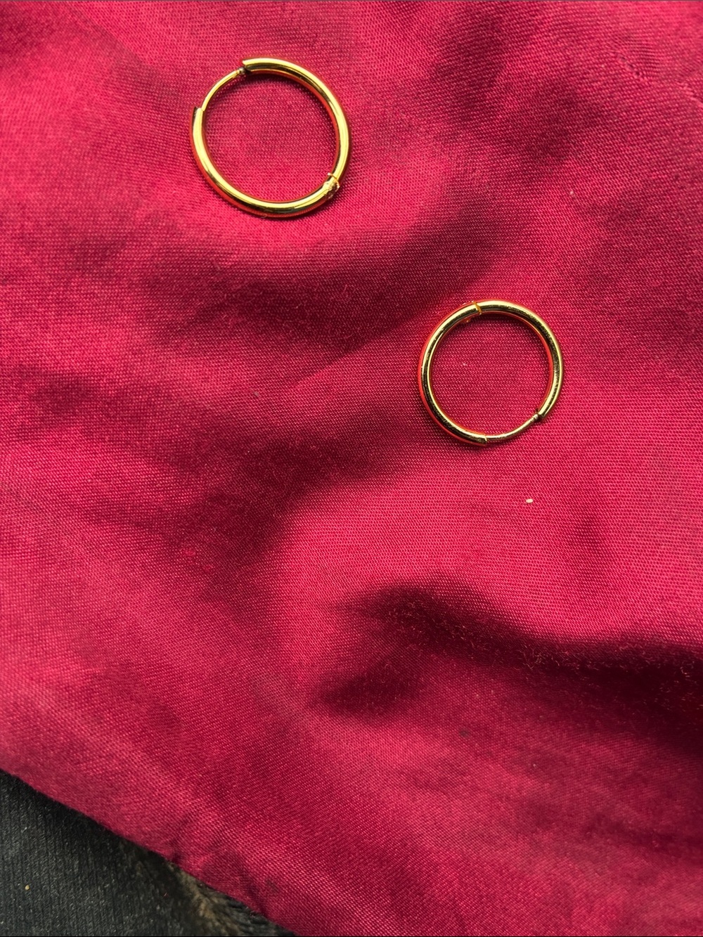 Classic Gold Hoop Earrings - Women's Jewelry gold plated small hoops
